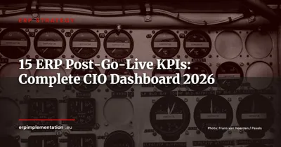 15 ERP KPIs Every CIO Must Track After Go-Live