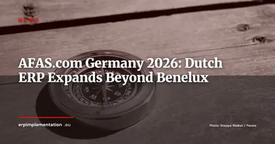 AFAS.com Moves into Germany: Dutch ERP Crosses the Rhine