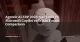IA générative dans les ERP : bilan mi-2026, ce qui est vraiment en production chez SAP, Oracle, Microsoft et Odoo — Actualité