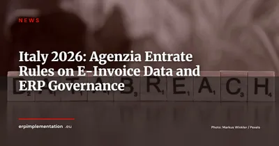 Agenzia Entrate: New Rules on E-Invoice Data Use in 2026
