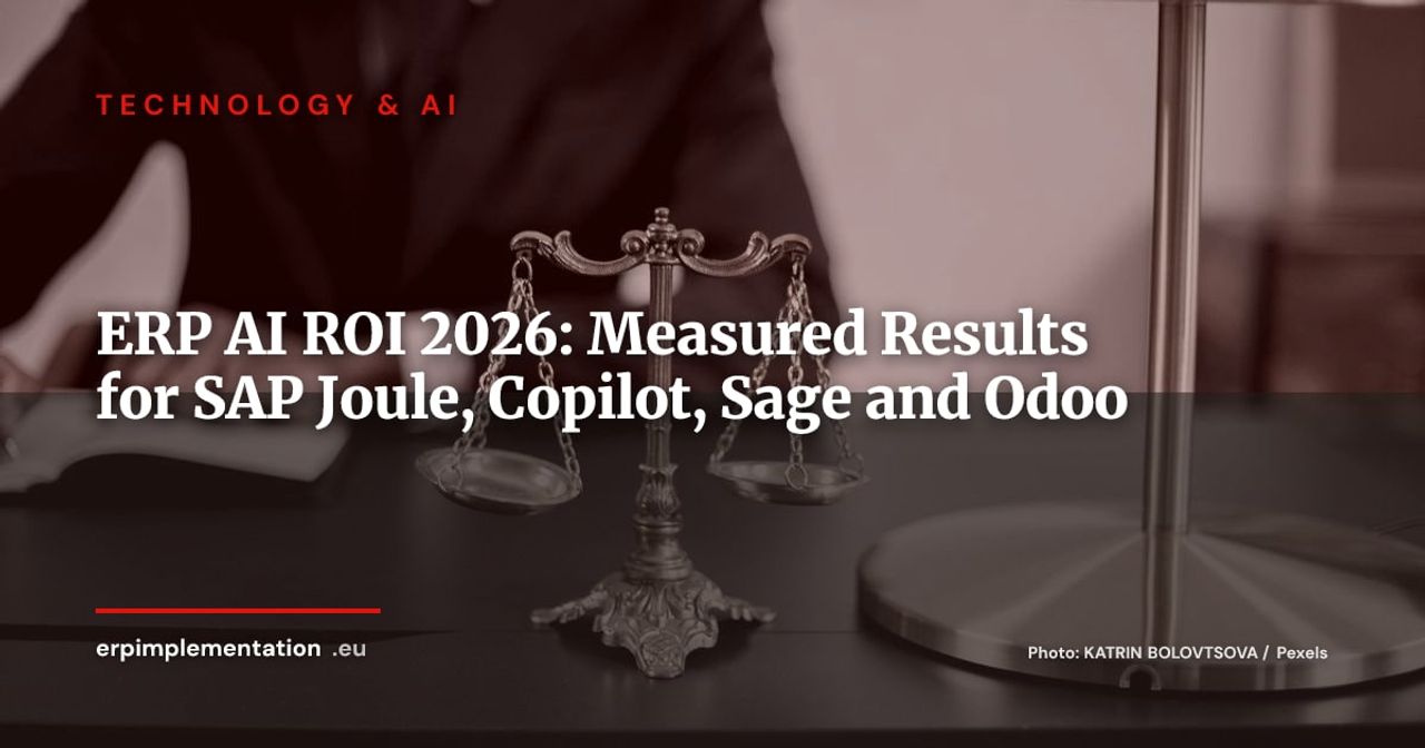 AI in Your ERP: What Does It Actually Return? Benchmark of Measured Use Cases 2026
