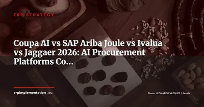 Coupa AI vs SAP Ariba Joule vs Ivalua vs Jaggaer: AI Procurement Comparison 2026–2027