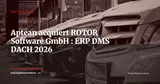 Aptean acquiert ROTOR Software : consolidation ERP pour les concessionnaires DACH — Actualité