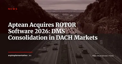 Aptean Acquires ROTOR Software GmbH: What Dealer Networks Need to Know