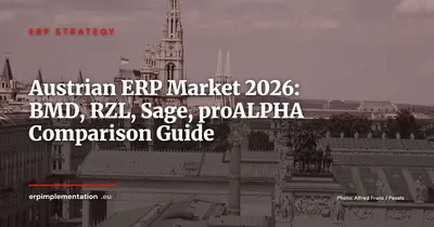 BMD, RZL, Sage Austria, proALPHA: Mapping the Austrian ERP Market in 2026