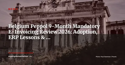 Belgium Peppol E-Invoicing: 9-Month Review — Adoption, Field Errors, and the 2028 Roadmap