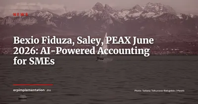 Bexio Launches Fiduza, Saley and PEAX Integration: An AI Wave for SME Accounting