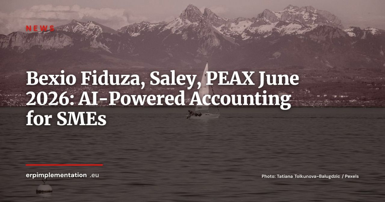 Bexio Launches Fiduza, Saley and PEAX Integration: An AI Wave for SME Accounting