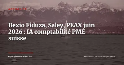 Bexio lance Fiduza, Saley et l'intégration PEAX : une vague IA pour la comptabilité PME suisse