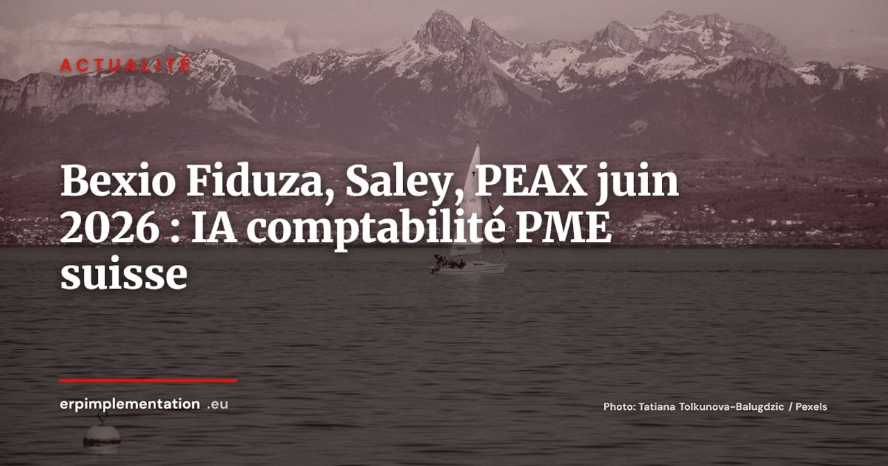 Bexio lance Fiduza, Saley et l'intégration PEAX : une vague IA pour la comptabilité PME suisse