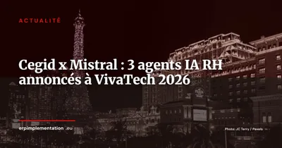 Cegid x Mistral : trois agents IA RH lancés à VivaTech 2026