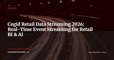 Cegid Launches Retail Data Streaming: Real-Time Data Enters Unified Commerce
