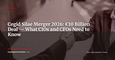 Cegid and Silae Merge in a €10 Billion Deal: The Rise of a New ERP/Payroll Giant