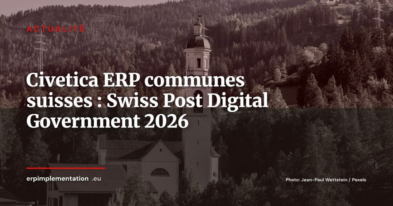 Civetica : Swiss Post Digital Government lance un ERP pour les communes suisses