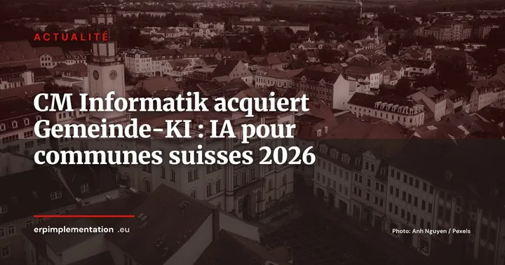 CM Informatik rachète Gemeinde-KI : l'IA verticale pour communes suisses se consolide — Actualité