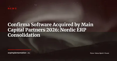 Confirma Software Acquired by Main Capital Partners: Nordic Vertical Software Consolidation