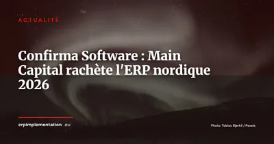 Confirma Software cédé à Main Capital Partners : consolidation du logiciel vertical nordique