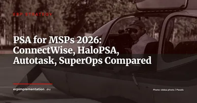 ConnectWise vs HaloPSA vs Autotask vs SuperOps: Best PSA for MSPs in 2026