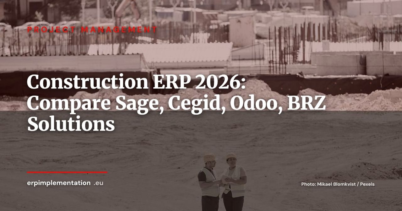 Construction ERP Systems: Complete Guide and 2026 Sector Comparison