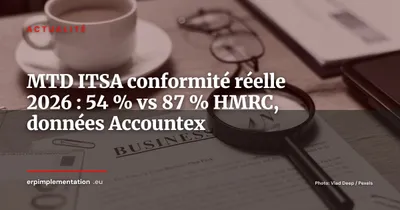 Crise MTD ITSA : 54 % de conformité réelle contre 87 % selon HMRC -- les données terrain d'Accountex