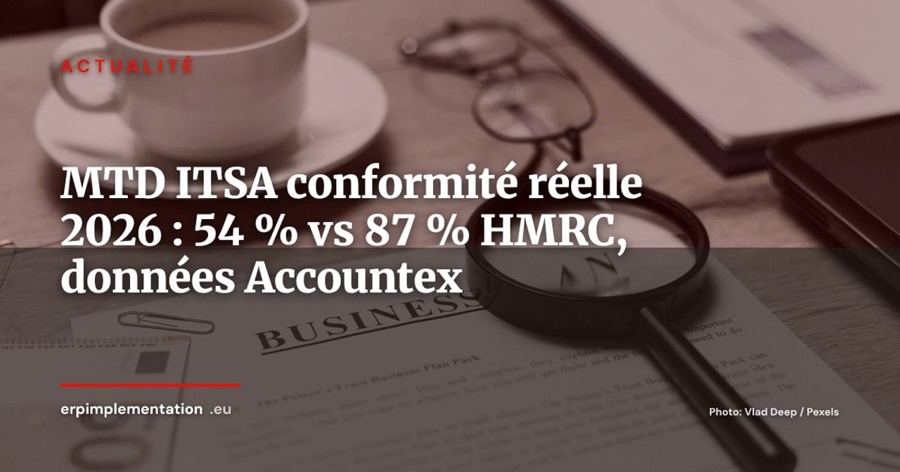 Crise MTD ITSA : 54 % de conformité réelle contre 87 % selon HMRC -- les données terrain d'Accountex