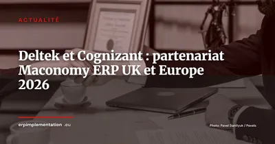 Deltek nomme Cognizant partenaire pour les deployements Maconomy au Royaume-Uni et en Europe