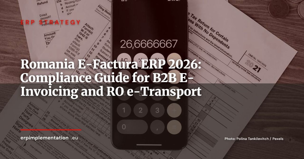 E-Factura and RO e-Transport: What Businesses Operating in Romania Must Configure in Their ERP in 2026
