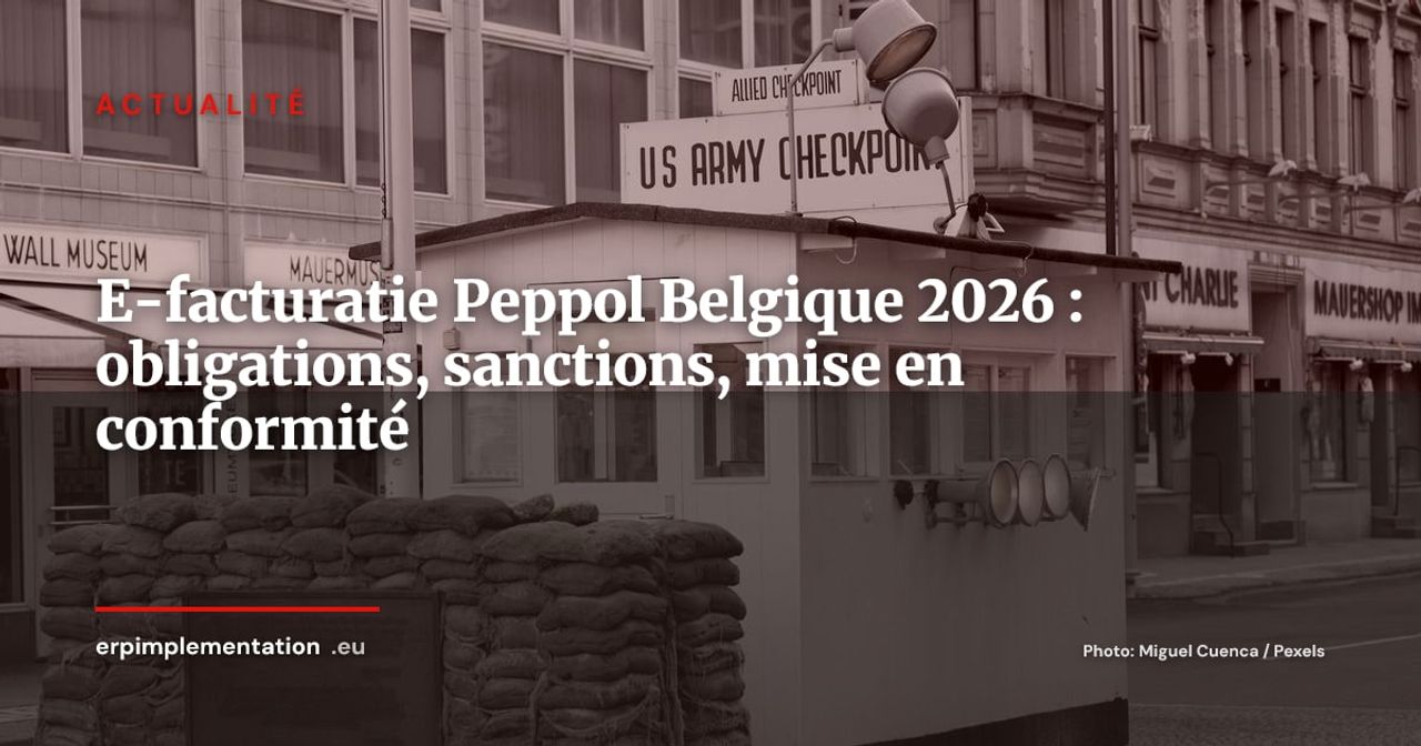 E-facturatie Peppol obligatoire en Belgique : ce que les entreprises doivent savoir