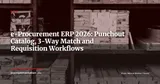 e-Procurement in ERP: Punchout Catalog, 3-Way Match and B2B Procurement Guide 2026 — ERP