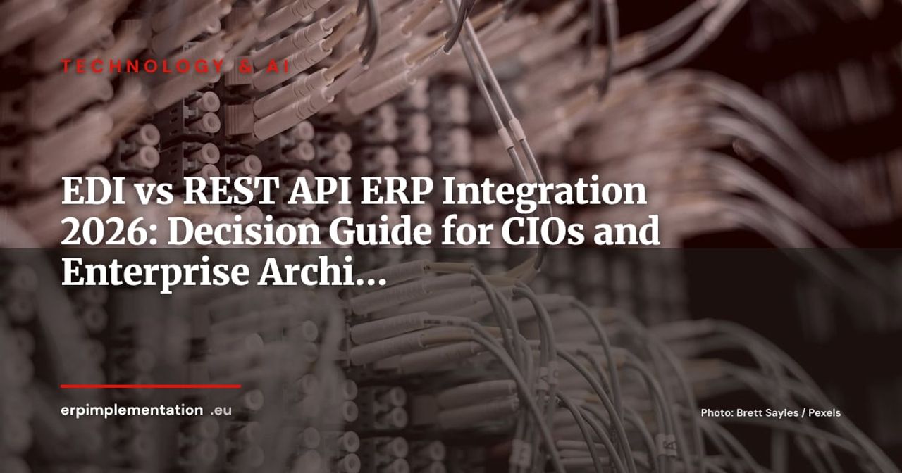 EDI vs REST API for ERP Integration: Complete Decision Guide for 2026