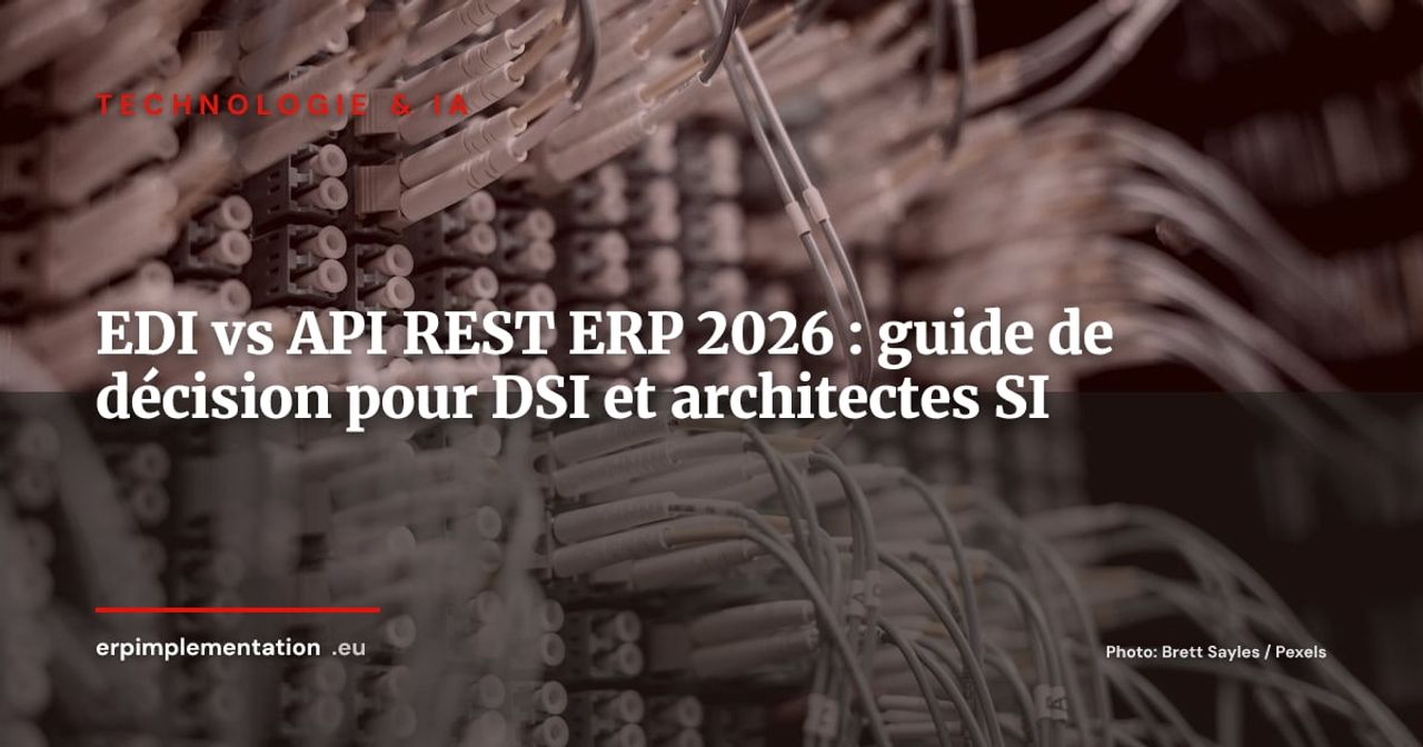 EDI vs API REST pour les flux ERP : quel protocole choisir avec vos partenaires en 2026 ?