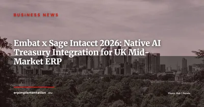 Embat x Sage Intacct: AI Treasury Management Arrives in the UK Mid-Market