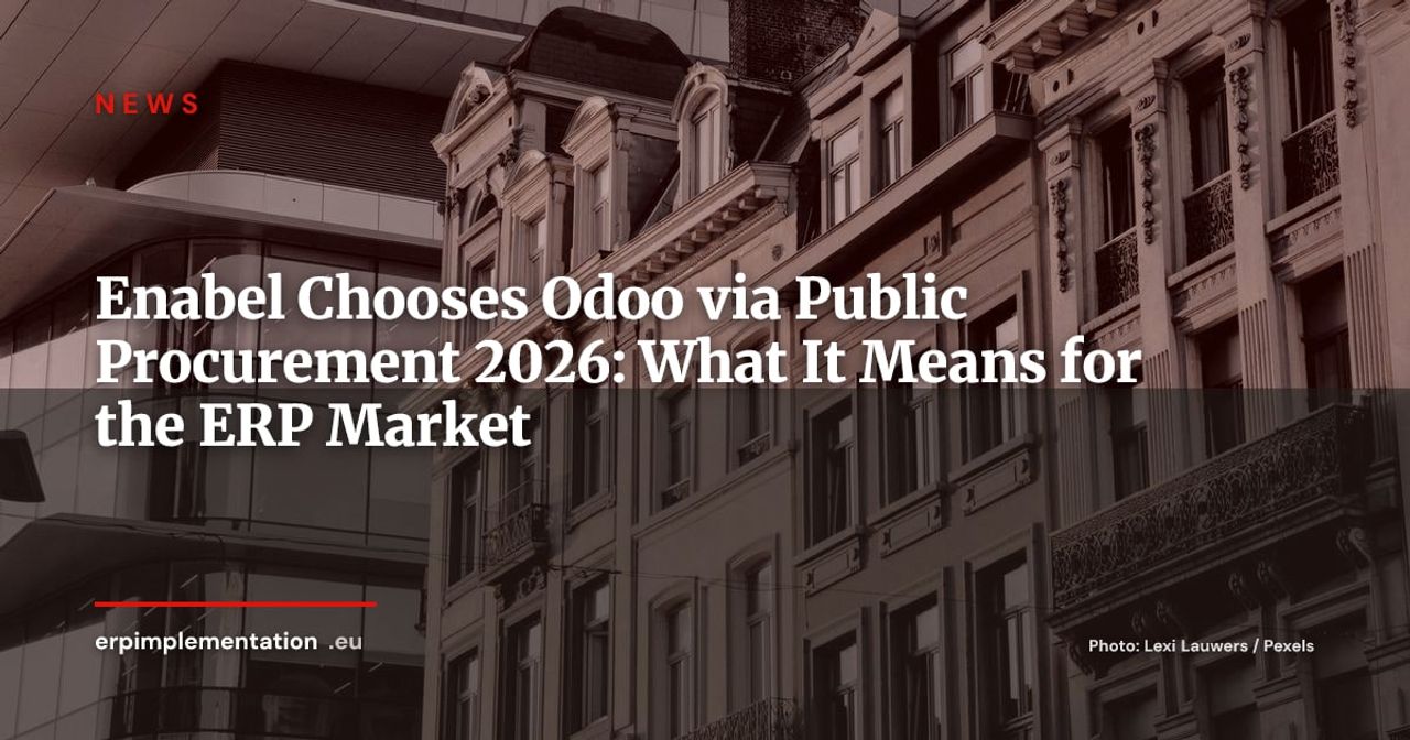 Enabel Selects Odoo Through Public Tender: A 5-Year Partnership for Belgian Development Cooperation