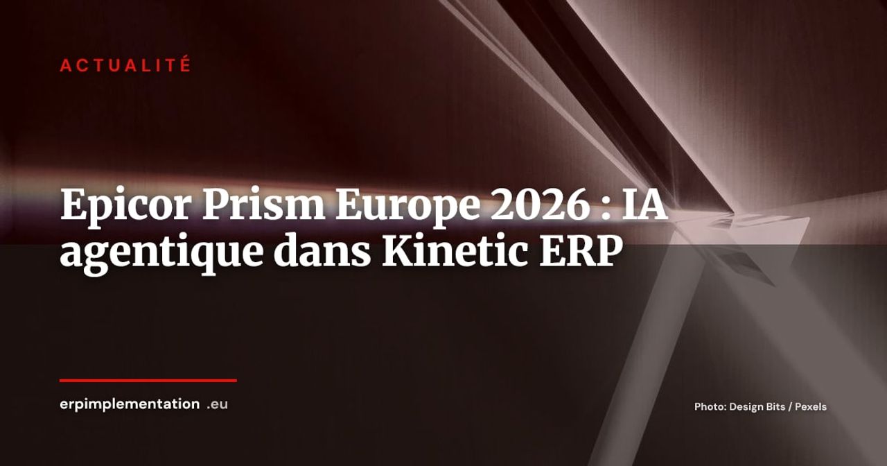 Epicor Prism débarque en Europe : l'IA agentique intégrée dans les ERP industriels