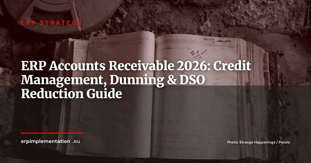 ERP and Accounts Receivable in 2026: Credit Management, Automated Dunning, and DSO Reduction