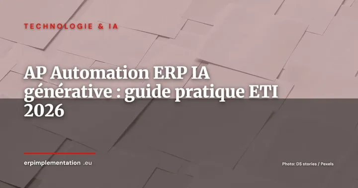 AP Automation et IA générative : automatiser la comptabilisation des factures fournisseurs en 2026 — Technologie & IA
