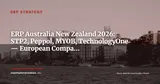 ERP in Australia and New Zealand 2026: STP2, Peppol ANBP, MYOB Acumatica and TechnologyOne — ERP Strategy
