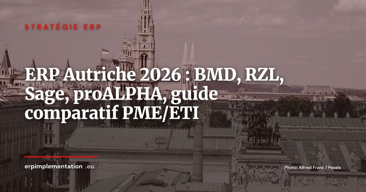 BMD, RZL, Sage Austria, proALPHA : cartographie du marché ERP autrichien 2026