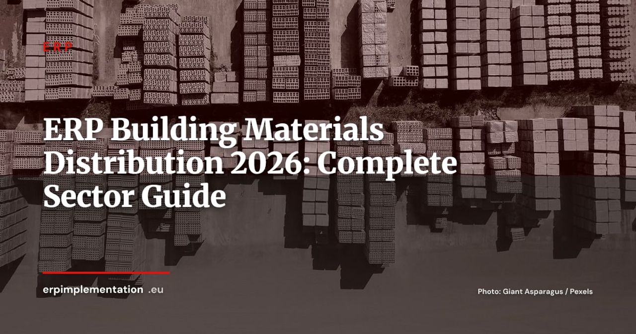 ERP for Building Materials Distribution: Multi-Depot, Job Site Pricing, and REACH/ADR Compliance (2026)