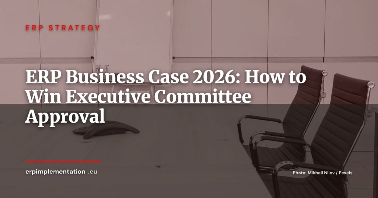 Building an ERP Business Case for Your Executive Committee: ROI, TCO and C-Suite Pitch