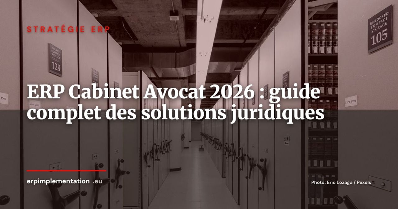 ERP pour cabinets d'avocats et professions juridiques : guide complet 2026
