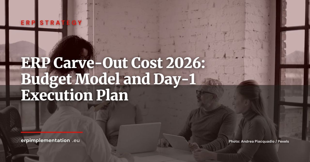 ERP Carve-Out After Divestiture: True Cost and How to Secure Day 1