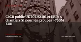 Reporting public pays par pays (CbCR) : comment les ERP des grands groupes s'adaptent à la directive UE 2021/2101 — Stratégie ERP
