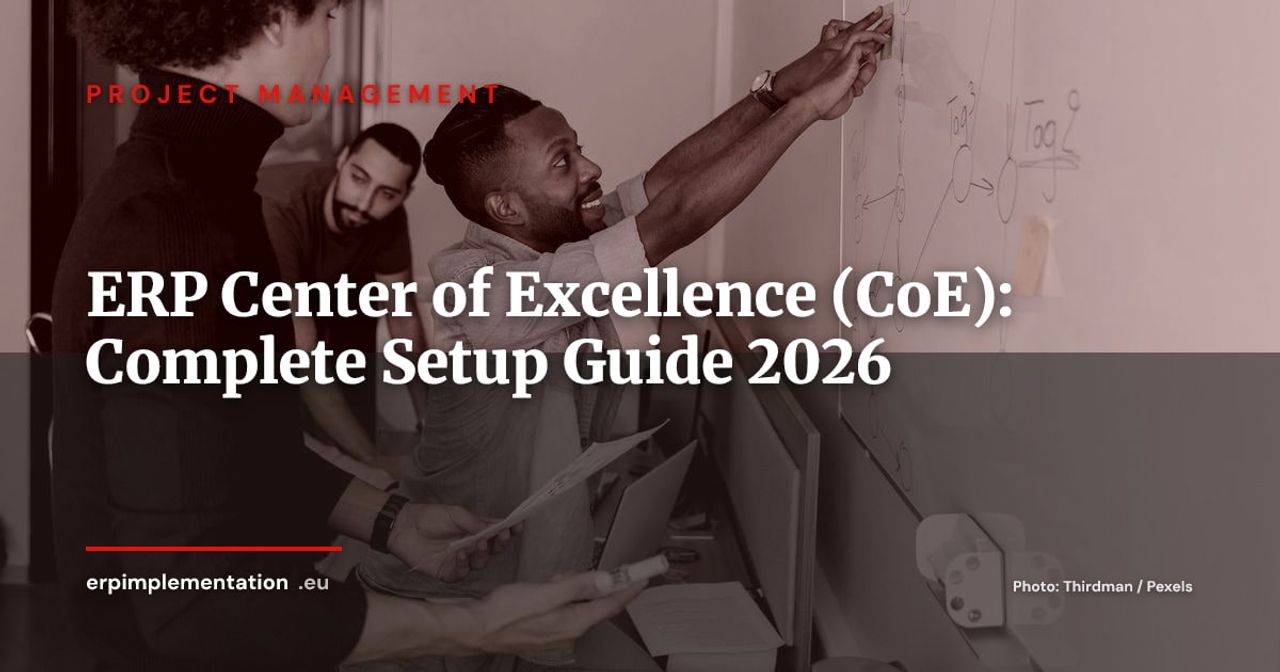 Building and Running an ERP Center of Excellence (CoE): Governance, Team, and First Wins in 6 Months