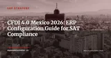 CFDI 4.0 Mexico: ERP Compliance Guide for European Companies with Mexican Subsidiaries — ERP Strategy