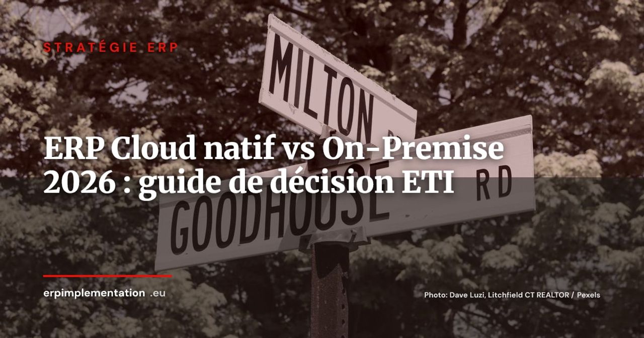 ERP Cloud natif vs On-Premise modernisé en 2026 : comment choisir pour votre ETI ?