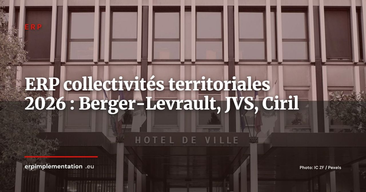 ERP pour les collectivités territoriales françaises : guide complet 2026