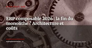 ERP composable : la fin du monolithe ? Architecture, coûts et conditions de réussite en 2026