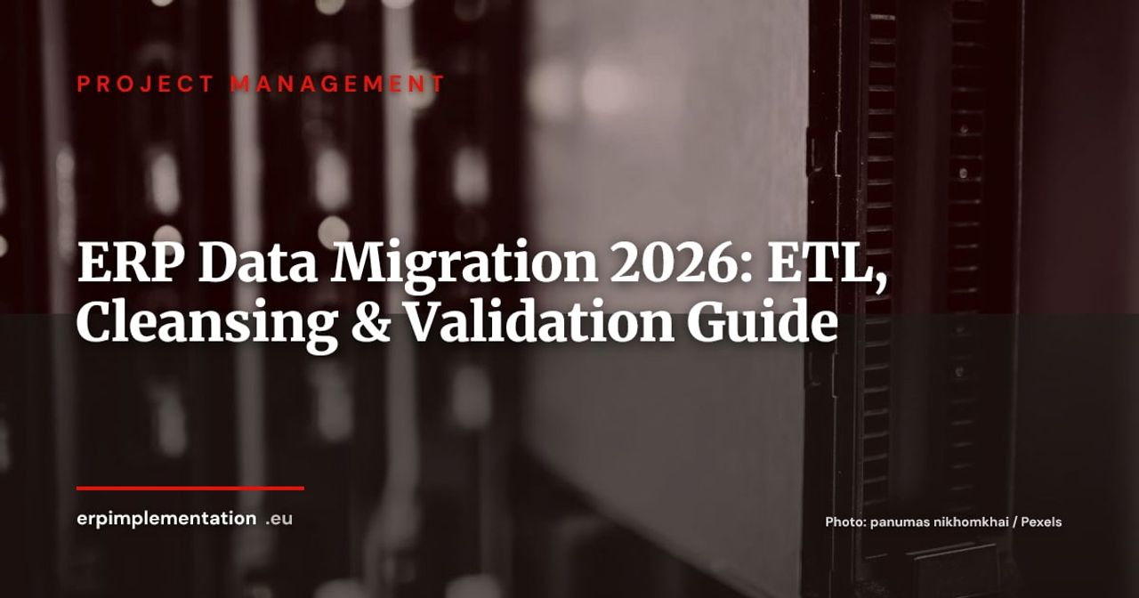 ERP Data Migration: 7-Step Methodology from Cleansing to Validation