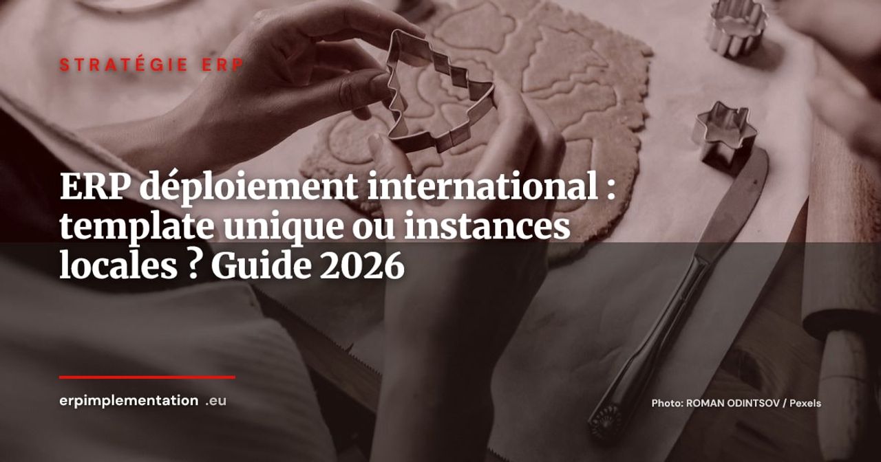 ERP multi-pays : template unique vs instances locales, guide de décision pour les DSI de groupe